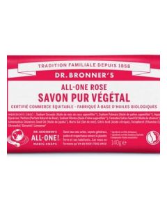Dr Bronner's Pain De Savon Rose 140g