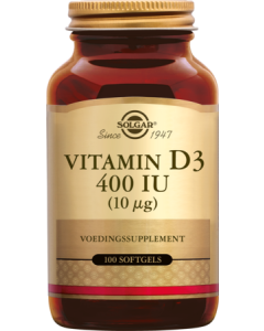 Solgar Vitamine D3 Capsule Molle x100