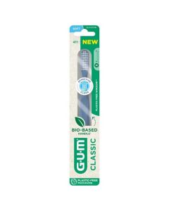 Gum Brosse à Dents Classic Souple 4 Rangs Grande Tête