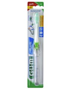 Gum Brosse à Dents Voyage Travel Souple Compacte