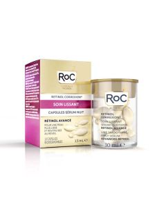 Roc Soin Lissant Capsules Sérum Nuit 10 Capsules