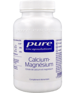 Pure Encapsulations Calcium Magnésium Capsules x90