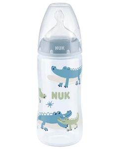 Nuk Biberon First Choise+ Fc+ Tc 360ml Silicone 6/18m Flow Control