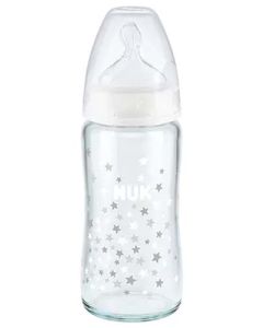 Nuk Biberon First Choice+ Fc+ Fc+ Tc 240ml Silicone 0/6m M Mixte Verre