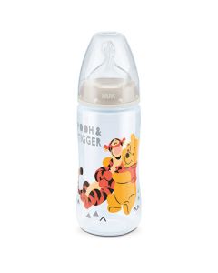 Nuk Biberon First Choice+ Licences 300ml tétine silicone T1M Winnie The Pooh