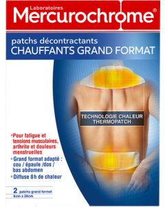 Mercurochrome Patchs Chauffants x2