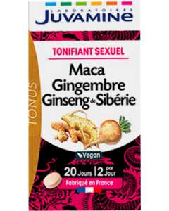 Juvamine Maca Ginseng Gingembre Comprime 40