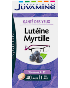 Juvamine Lutéine Myrtille Sante Yeux Gélule 40