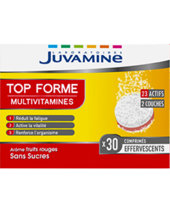 Juvamine Top Forme Multivitamines Comprimés Effervescents x30