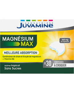Juvamine Magnésium Max Comprime A Croquer 30