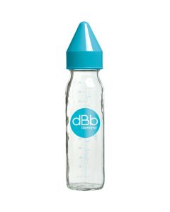 DBB Remond Biberon en Verre Bleu 240ml