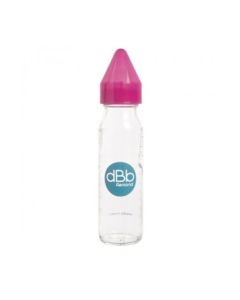 Dbb Remond Biberon en Verre Rose 240ml