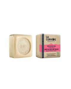 La Corvette Savon Douceur Bio Petale De Rose 100g
