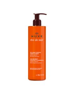 Nuxe Rêve de Miel gel Lavant Surgas Visage et Corps 400 ml