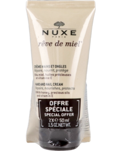 Nuxe Rêve de Miel Crème Mains Ongles 2x50ml
