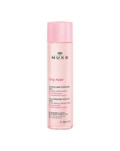 Nuxe Very Rose Eau Micellaire Hydratante 3-en-1 Peaux Sensibles Sèches à Très Sèches 200 ml