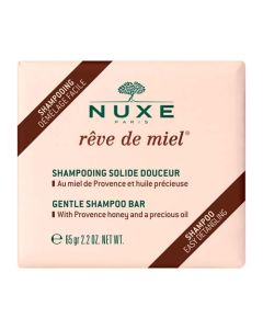 Nuxe Shampoing Solide Douceur Reve de Miel 65 g