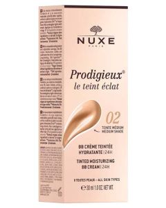 Nuxe Prodigieux Le Teint Eclat BB Crème Teintée Hydratante Médium 30ml