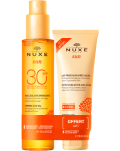 Nuxe Sun Huile Spf30 150ml + Après-Soleil 100ml