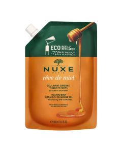 Nuxe Rêve de Miel Eco-Recharge Gel Lavant Surgras 400ml