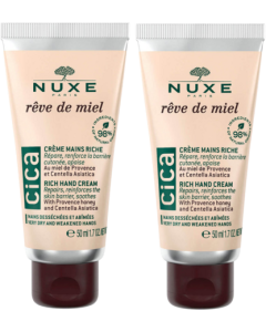 Nuxe Rêve de Miel Cica-Crème Mains Riche 2x50ml