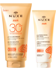 Nuxe Sun Lait Fondant Spf30 150ml + Shampooing Douche Après-Soleil 100ml