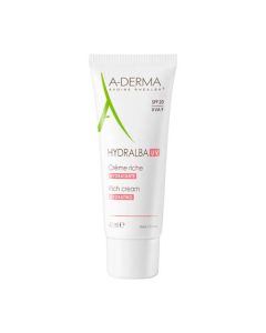 A-Derma Hydralba UV Crème Visage Riche Hydratante Spf20 40 ml