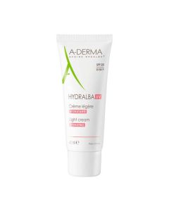 A-Derma Hydralba UV Crème Visage Légère Hydratante Spf20 40 ml