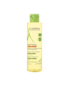 A-Derma Exomega Control Huile Lavante Émolliente Anti-Démangeaisons 200 ml