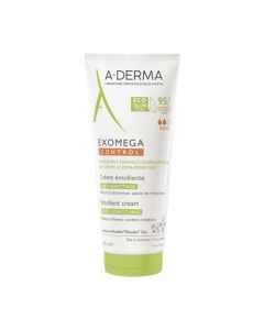 A-Derma Exomega Control Crème Émolliente Anti-Démangeaisons Peaux Sèches à Tendance à L'Eczéma Atopique 200 ml