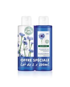 Klorane Bleuet Klorane Démaquillant Yeux Sensibles Duo 2x200ml