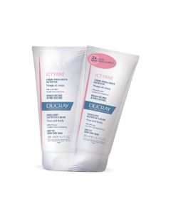 Ducray Ictyane Crème Émolliente Nutritive 2x200ml