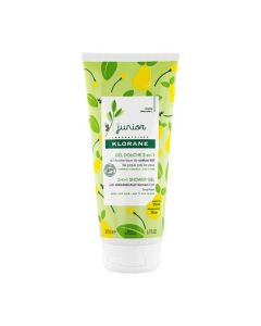 Klorane Junior Avoine Gel Douche 2en1 Parfum Poire Corps et Cheveux Enfant 200 ml