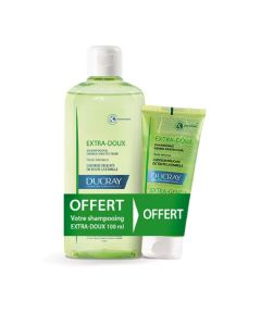 Ducray Extra-Doux Shampoing Dermo-Protecteur Capsule 400ml + Shampoing 100ml Offert