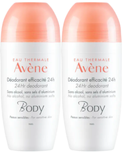 Avène Body Déodorant Efficacité 24h 50ml X2