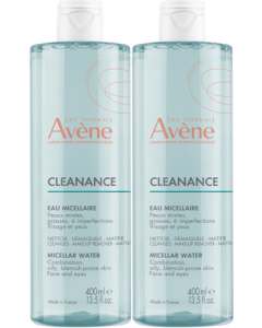 Avène Cleanance Eau Micellaire 400ml x2