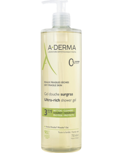 A-Derma Gel Douche Surgras 750ml