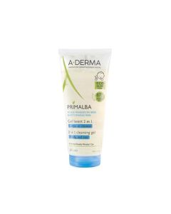 A-Derma Primalba Gel Lavant Douceur Bébé 2 en 1 Corps et Cheveux 200 ml