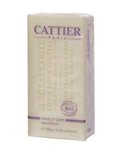 Cattier Savon Doux Végétal Surgras Karité 150g