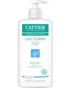 Cattier Lait Corps Modelant Huile D'Onagre Parfum Aloé Vera 500ml