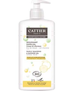 Cattier Moussant Familial Corps & Cheveux 1L