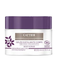 Cattier Gelée Exfoliante Corps Parfum Pêche Ylang Ylang 200ml