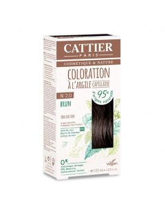 Cattier Coloration à L'Argile 2.0 Brun 120ml