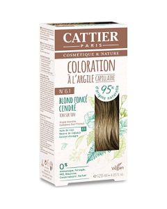 Cattier Coloration 6.1 Blond Foncé Cendré 120ml