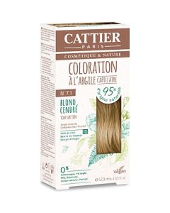 Cattier Coloration 7.1 Blond Cendré 120ml
