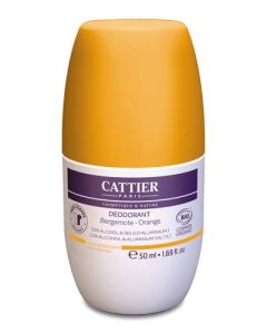 Cattier Déodorant Roll-On Fraîcheur Agrume 50ml