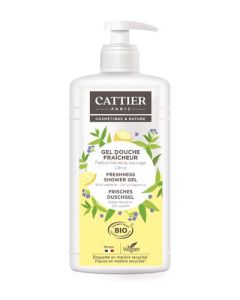 Cattier Gel Douche Parfum Verveine Citrus 1L