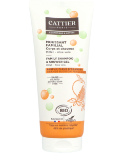 Cattier Gel Moussant Familial Bio 200ml