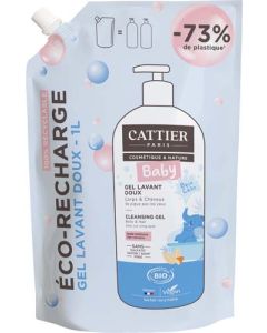 Cattier Recharge Gel Lavant Doux Bébé 1L