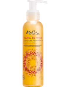 Melvita Source De Roses Huile Lactée Démaquillante Bio 145ml